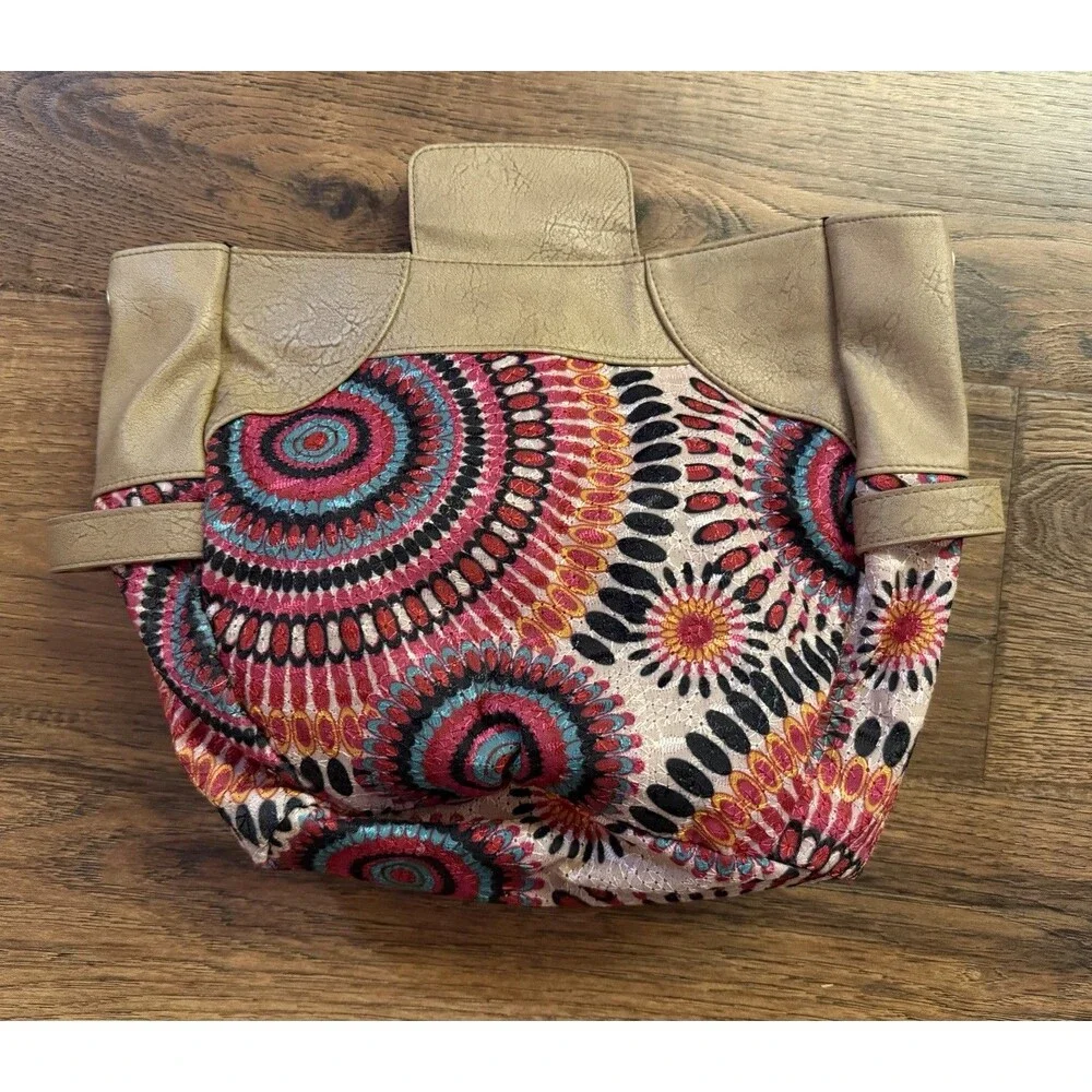 Miche Demi Heather Shell Only Retired Boho Mandala Purse Cover EUC